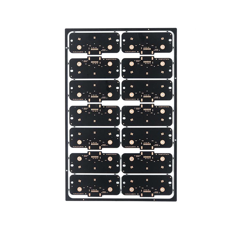 Doppelseitige schwarze 0,3–6 mm OSP-Leiterplatte